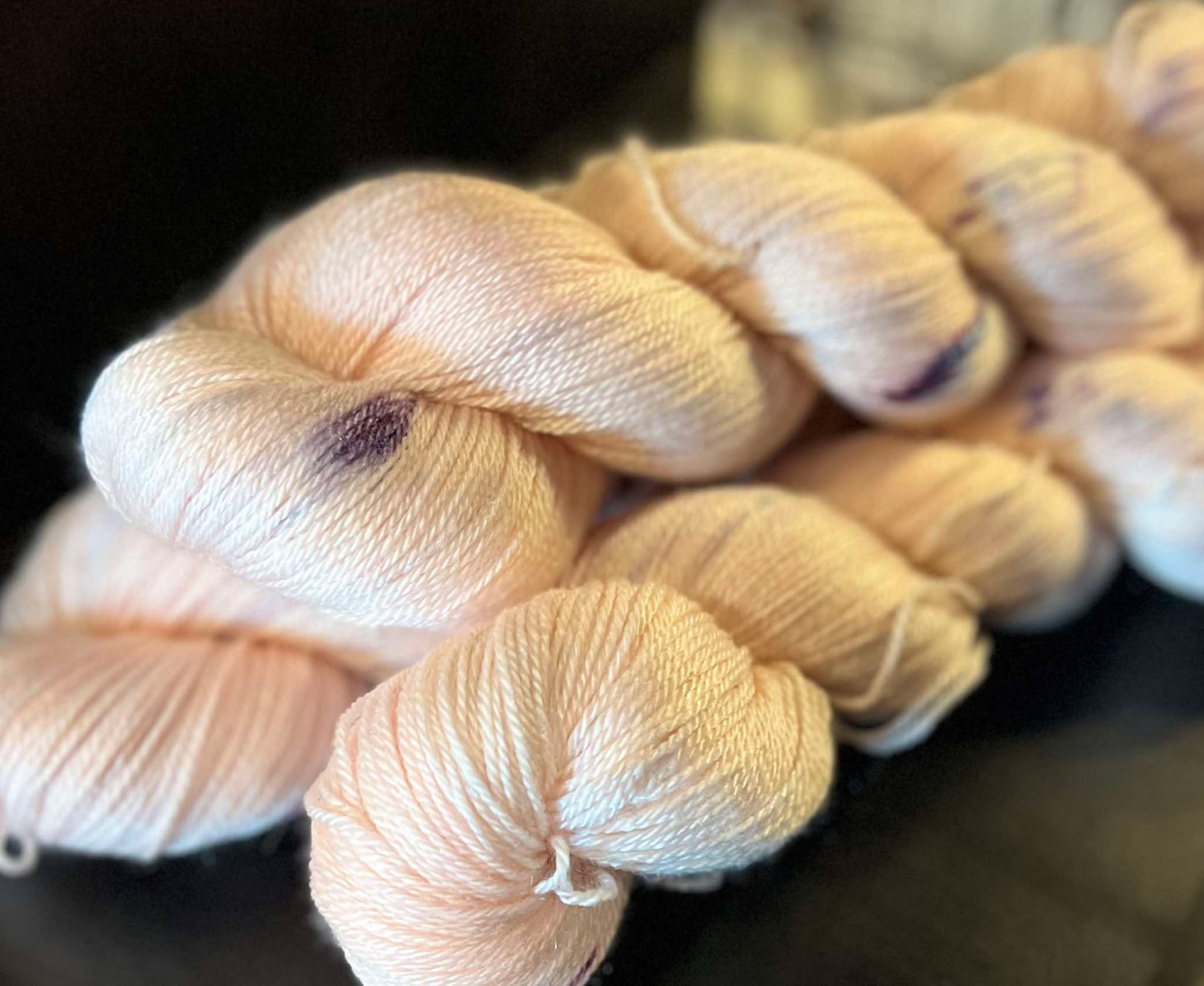 Pirate Dyed Super Shine | Purly Shell Fiber Arts llc